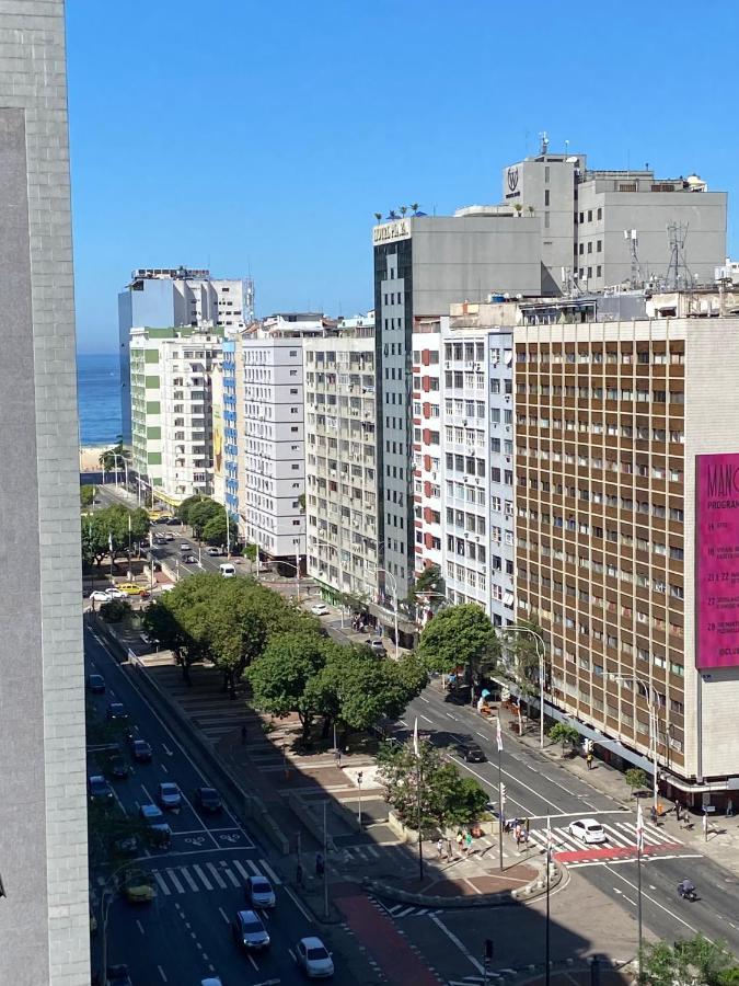 Copa Vista: Beachfront Comfort with Pool and 24/7 Security Rio de Janeiro Exterior photo