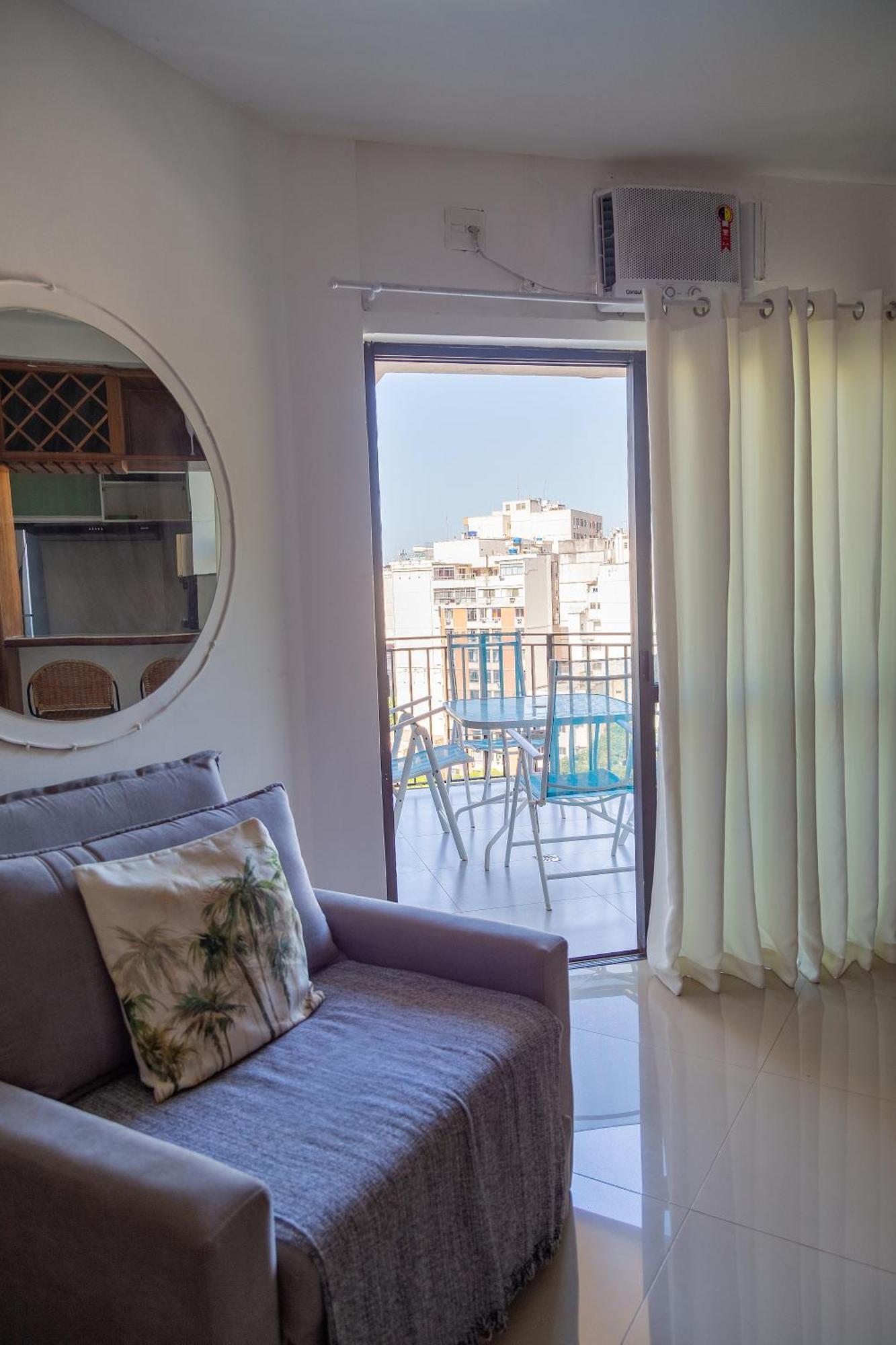 Copa Vista: Beachfront Comfort with Pool and 24/7 Security Rio de Janeiro Exterior photo