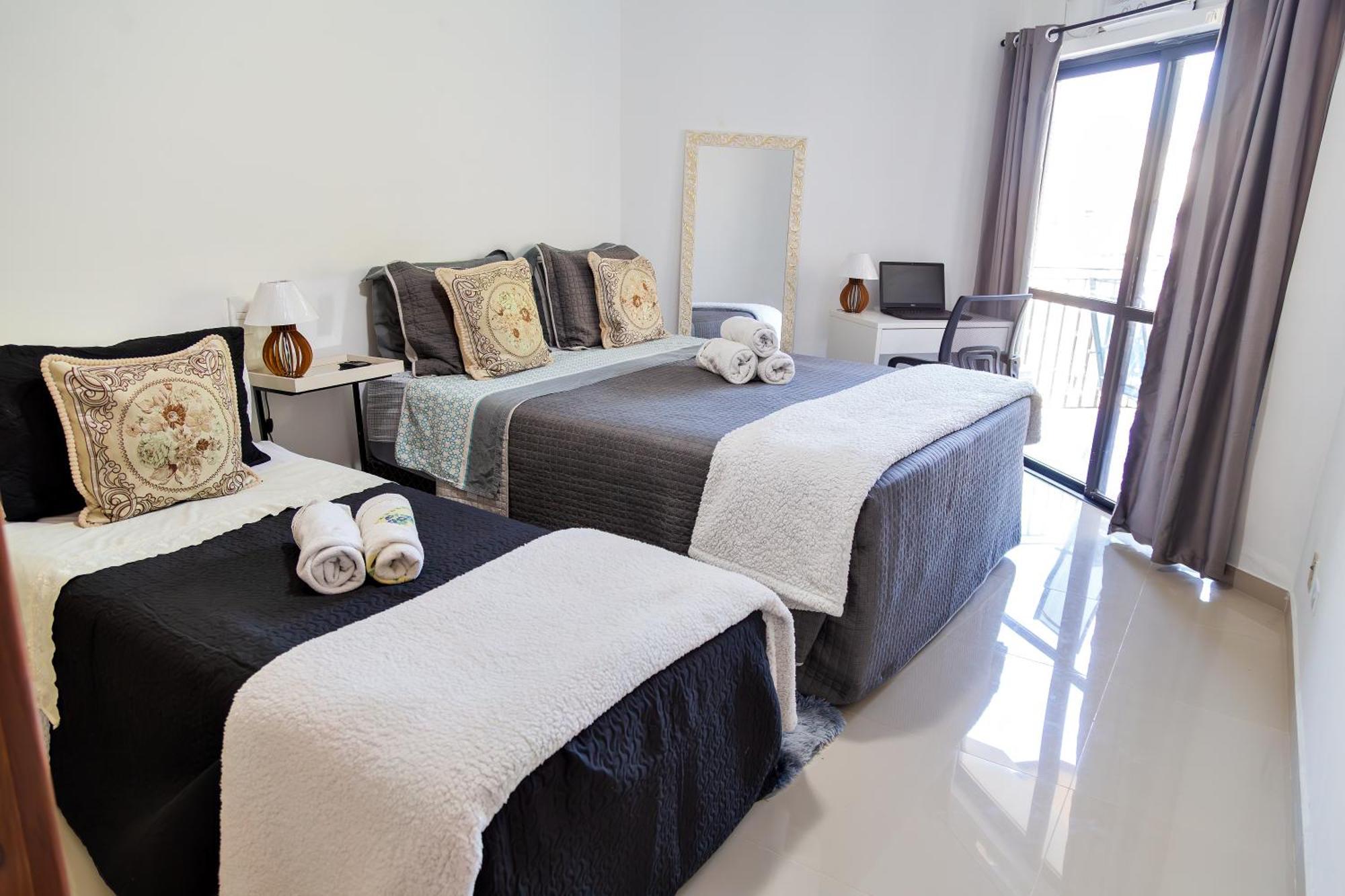 Copa Vista: Beachfront Comfort with Pool and 24/7 Security Rio de Janeiro Exterior photo