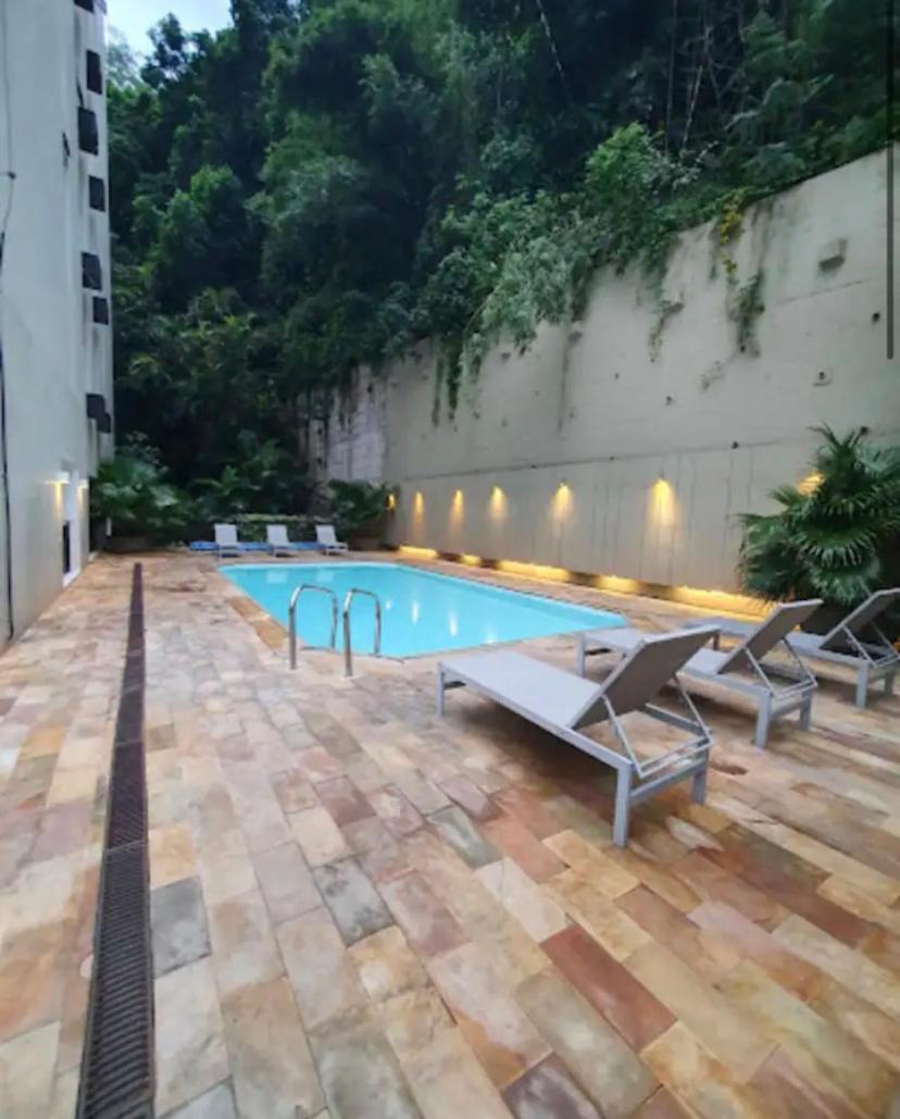 Copa Vista: Beachfront Comfort with Pool and 24/7 Security Rio de Janeiro Exterior photo